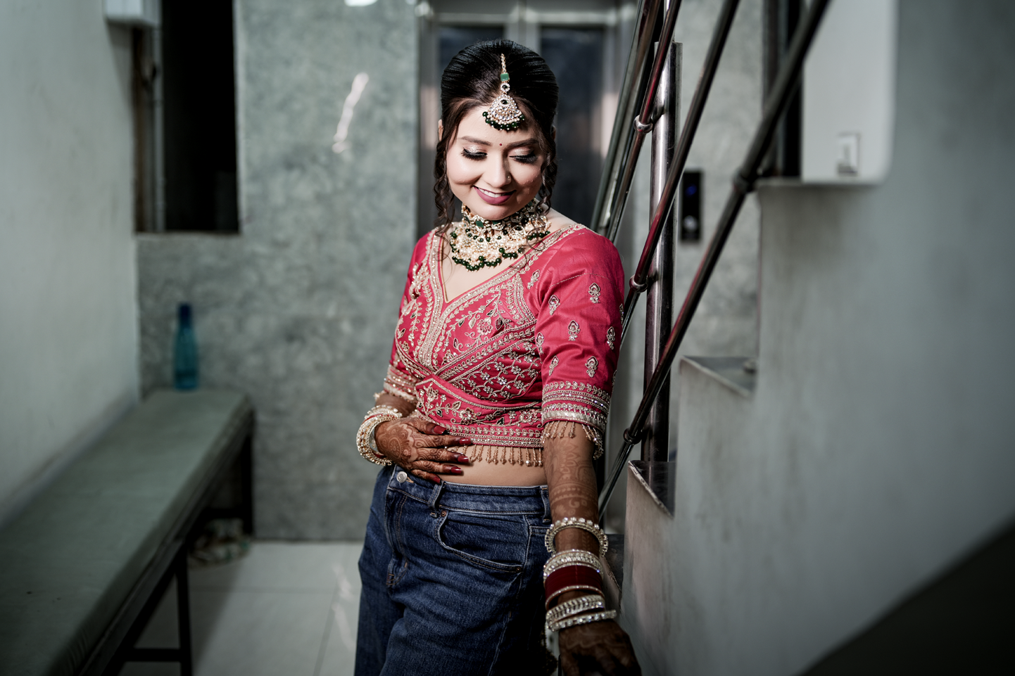 Candid bridal photoshoot in Patna by Designinfo Photography