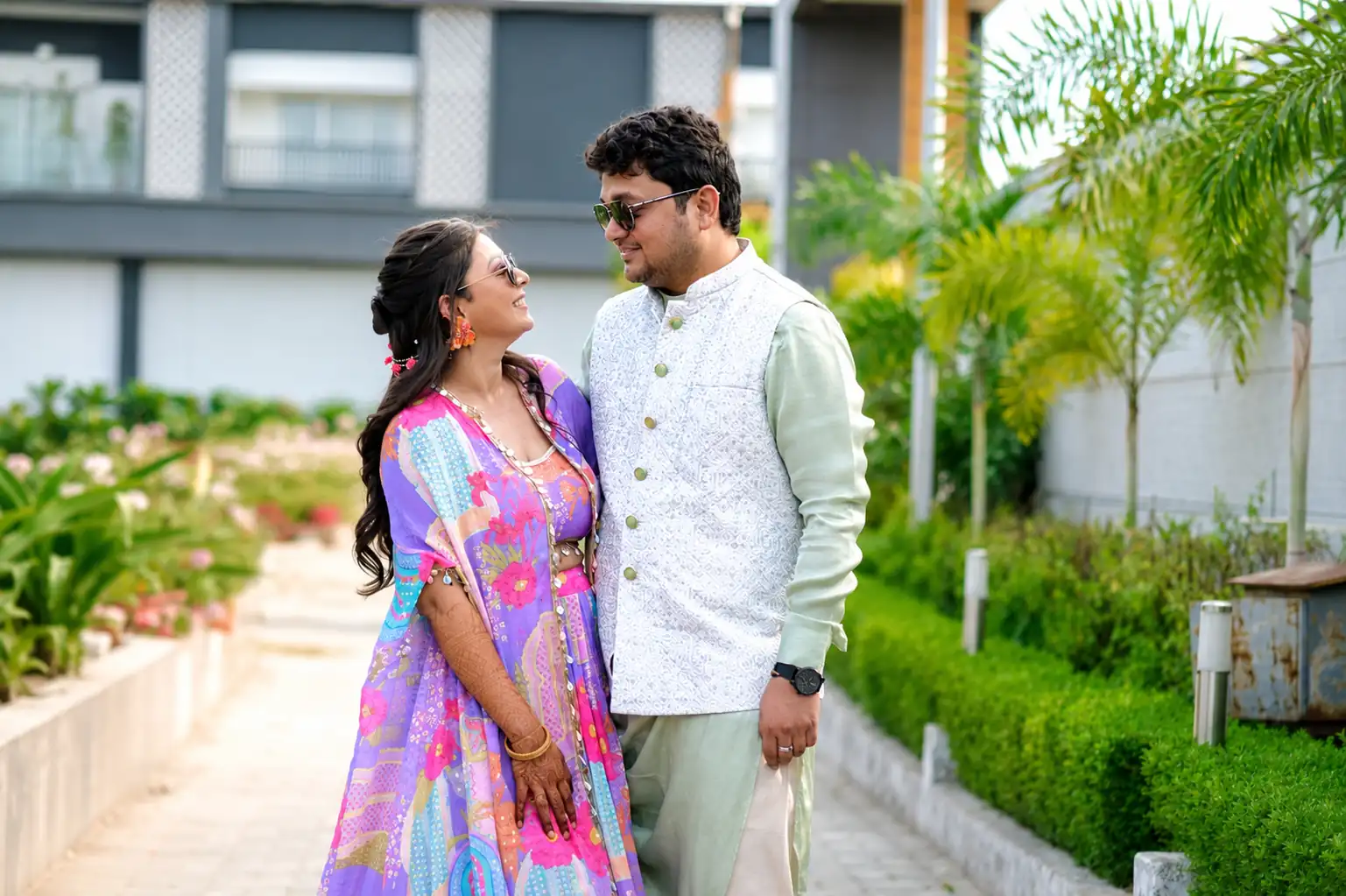 Luxury pre wedding couple photoshoot in Delhi by Designinfo Photography